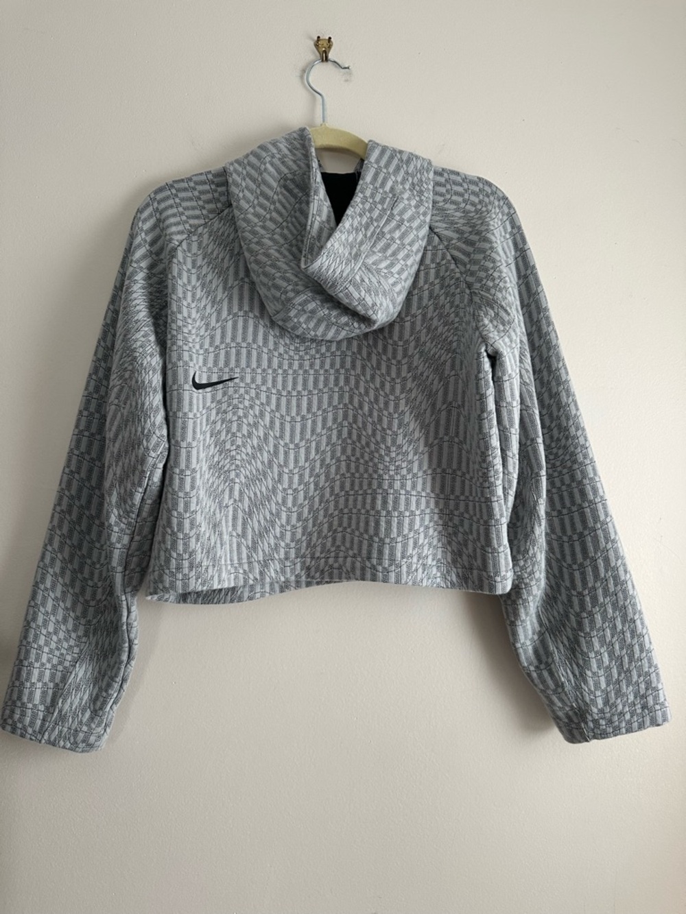 Nike Sportswear Tech Pack Hoodie Wave Check Grid - Picture 6 of 8